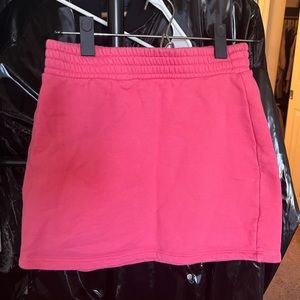 Pink reformation skirt